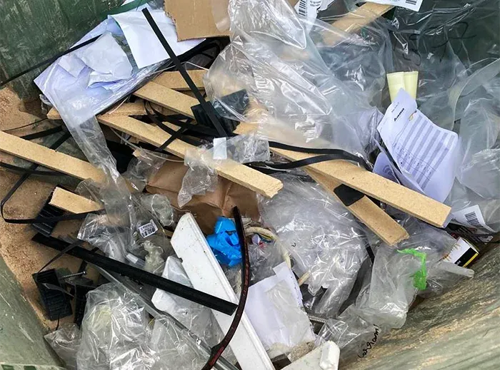 Gemischter Siedlungsabfall - Container mieten